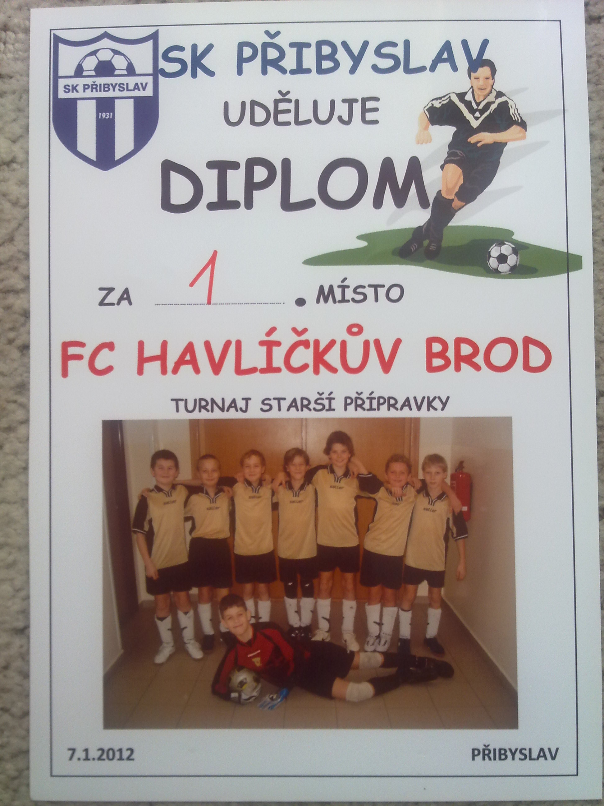 Diplom HT 7.1.12 Pribyslav